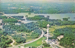 Canada > Ontario > Thousand Islands, Skydeck Tower, Bridge, Aerial View,  Used 1967 - Thousand Islands