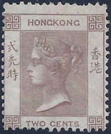 HONG KONG 1863/77 - Yvert #8 Sin Goma (*) - Neufs