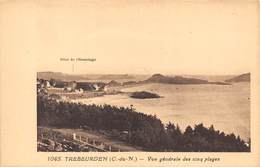 22-TREBEURDEN- VUE GENERALE DES CINQ PLAGES - Trébeurden