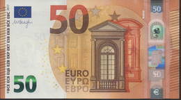 50 EURO ITALIA  SC  S012  Ch. "16"  - DRAGHI   UNC - 50 Euro