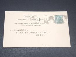 CANADA - Entier Postal Commerciale De Montréal En 1914 - L 19816 - 1903-1954 Reyes