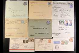 QV TO KGV GB AND BRITISH COMMONWEALTH COVERS A Tantalising Hoard Of Mainly Commercial Covers And Cards Loose In A Shirt- - Sonstige & Ohne Zuordnung