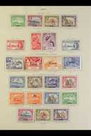 1937-1951 ADEN & STATES VERY FINE MINT All Different Collection On Printed Pages. With Aden Complete Basic Run From 1937 - Aden (1854-1963)