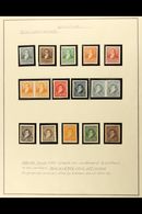 1892-98 PROOFS AND POSTAL STATIONERY COLLECTION An Attractive Collection Of The 1892-98 Rivadavia, Belgrano, And San Mar - Altri & Non Classificati