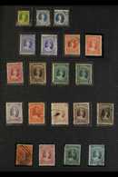 QUEENSLAND 1860-1895 "CHALON" COLLECTION - Chiefly Used, Presented In Issue Order With A Good Range Of Basic Stamps Plus - Andere & Zonder Classificatie
