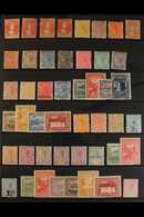 TASMANIA MINT STAMPS. A Rather Fresh And Attractive Assortment Of Mint Stamps Removed From Several Old Album Pages But N - Autres & Non Classés