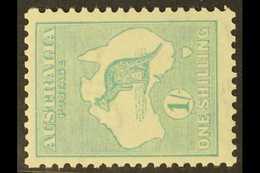 1915-27 1s Blue- Green Die III With WATERMARK SIDEWAYS, SG 40ba, Never Hinged Mint. Very Fresh. For More Images, Please  - Altri & Non Classificati
