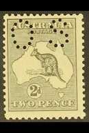 OFFICIALS 1915 2d Grey Perf 'OS', SG O31, Never Hinged Mint, Slightly Yellowish Gum. For More Images, Please Visit Http: - Autres & Non Classés