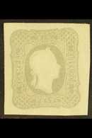 NEWSPAPER 1861 1.05k Grey (Michel 23a, SG N38), Fine Mint Part Gum, Four Large Margins, Very Fresh. For More Images, Ple - Other & Unclassified