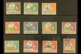 1954-58 Complete Definitive Set, SG 43/53, Never Hinged Mint (11 Stamps) For More Images, Please Visit Http://www.sandaf - Altri & Non Classificati