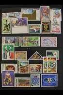 1976-1999 SUPERB NEVER HINGED MINT COLLECTION On Stock Pages, ALL DIFFERENT Complete Sets & Mini-sheets, Includes 1976 B - Andere & Zonder Classificatie