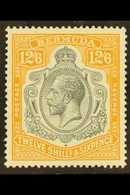 1924-32 12s6d Grey And Orange, SG 93, Never Hinged Mint. For More Images, Please Visit Http://www.sandafayre.com/itemdet - Bermuda