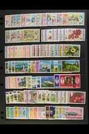 1970-81 NEVER HINGED MINT COLLECTION Incl. 1970 Surcharges Set, 1970-75 Flowers Set And 1974-76, 975-76  New Watermark V - Bermuda