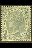 1882-87 1s Grey, CA Wmk, SG 22, Very Fine Mint For More Images, Please Visit Http://www.sandafayre.com/itemdetails.aspx? - Brits-Honduras (...-1970)