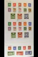 TRIPOLITANIA 1948-1951 COMPLETE VERY FINE MINT COLLECTION On Leaves, SG T1/34, All Different, Includes 1948 "B.M.A." Opt - Italiaans Oost-Afrika