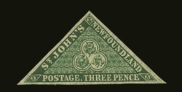 1857 3d Yellowish Green On Thick Paper, SG 3, Very Fine Mint Part Og, With Large Margins All Round. Cat £1800. For More  - Andere & Zonder Classificatie