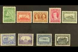 1929 Perkins Bacon Printed Definitive Set, SG 179/87, Fine Mint (9 Stamps) For More Images, Please Visit Http://www.sand - Sonstige & Ohne Zuordnung