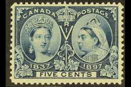 1897 5c Deep Blue, SG 128, Never Hinged Mint For More Images, Please Visit Http://www.sandafayre.com/itemdetails.aspx?s= - Autres & Non Classés