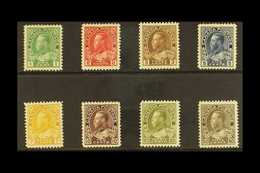 1911-12 "Basic" Admirals Definitive Set, SG 196/215, Fine Mint (8 Stamps) For More Images, Please Visit Http://www.sanda - Other & Unclassified