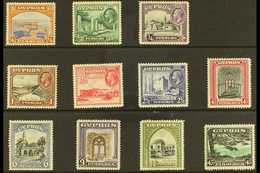 1934 Pictorial Definitive Set, SG 133/43, Fine Mint (11 Stamps) For More Images, Please Visit Http://www.sandafayre.com/ - Sonstige & Ohne Zuordnung
