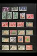 1937-1951 KGVI VERY FINE MINT A Complete Basic Run (SG 246/77), The Definitive Set With All Dies Plus Most Additional Pe - Fidji (...-1970)
