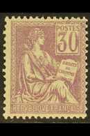 1900 30c Mauve Mouchon (Yvert 115, SG 299), Never Hinged Mint, Centred To Right, Very Fresh. For More Images, Please Vis - Otros & Sin Clasificación