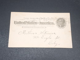 ETATS UNIS - Entier Postal Commerciale De Buffalo En 1896 - L 19848 - ...-1900