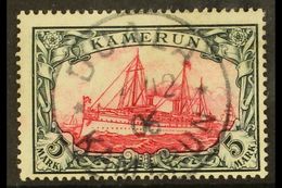 CAMEROUN 1900 5m Carmine & Black (Michel 19, SG K19), Fine Used With Nice Upright "Duala 5.12. 06" Cds Cancel. For More  - Sonstige & Ohne Zuordnung