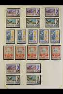 1954-66 FINE MINT AND NEVER HINGED MINT ASSEMBLY Includes At Least Three 1960-62 Complete Definitive Sets (two Of These  - Gibilterra