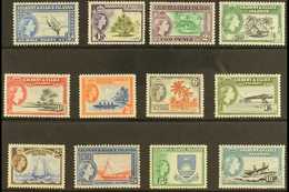 1956-62 Definitive Set, SG 64/75, Never Hinged Mint (12 Stamps) For More Images, Please Visit Http://www.sandafayre.com/ - Isole Gilbert Ed Ellice (...-1979)