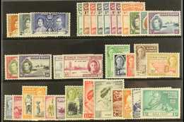 1937-1949 COMPLETE MINT. An Attractive Selection Presented On A Stock Card Offering A Complete "Basic" Collection From C - Goudkust (...-1957)