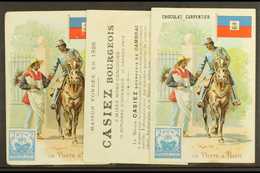 1908 Stamp Designs On Advertising Cards, ALL Different, Seldom Seen (3 Cards) For More Images, Please Visit Http://www.s - Haiti