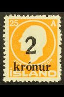 1926 2k On 25a Orange, SG 147 (Facit 121), Very Fine Never Hinged Mint. Superb. For More Images, Please Visit Http://www - Altri & Non Classificati