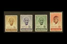 1948 Gandhi First Anniv. Of Independence Set Complete, SG 305/08, Very Fine Mint (4 Stamps) For More Images, Please Visi - Autres & Non Classés