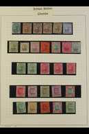 CHAMBA 1887-1939 MINT COLLECTION In Hingeless Mounts On Pages. With Ranges Of QV To 1R, KEVII To 1R, KGV To 1R (2 Differ - Otros & Sin Clasificación