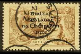 1922 (OCT-NOV) 2s6d Sepia Brown, Thom Printing, SG 44, Fine Used With Neat "SLIGO" Fully Dated Cds Of 21 NO 22. For More - Other & Unclassified