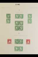 1922-71 BOOKLET STAMPS COLLECTION A Mint & Used Collection Presented On Album Pages With 1922-34 ½d Watermark Inverted X - Other & Unclassified