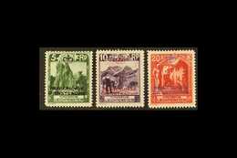 OFFICIALS 1932 5rp, 10rp & 20rp Perf.11½, Mi 1B/3B, Very Fine Mint (3 Stamps). For More Images, Please Visit Http://www. - Other & Unclassified