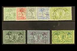 ENGLISH 1911 Set (less 6d), SG 18/28, Fine Cds Used. (8 Stamps) For More Images, Please Visit Http://www.sandafayre.com/ - Andere & Zonder Classificatie