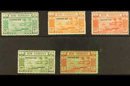 ENGLISH 1938 Postage Due Set, SG D6/10, Fine Mint. (5 Stamps) For More Images, Please Visit Http://www.sandafayre.com/it - Autres & Non Classés