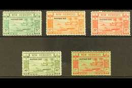 ENGLISH: 1938 POSTAGE DUE Complete Set, SG D6/10, Very Fine Mint. (5) For More Images, Please Visit Http://www.sandafayr - Otros & Sin Clasificación