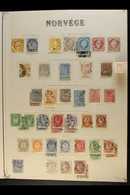 1855-1906 OLD TIME USED COLLECTION On Pages, Inc 1855 4s Lion (four Margins, Very Close At Right), 1856-60 King Set Inc  - Altri & Non Classificati