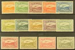 1939 AIRMAILS Bulolo Goldfields Set Inscribed "AIRMAIL POSTAGE," SG 212/25, Mint With Gently Toned Gum, Cat £1100 (14 St - Papúa Nueva Guinea