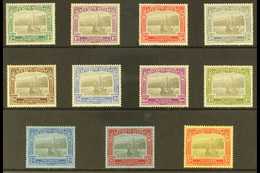 1923 Tercentenary Set To 5s, SG 48/57 & 59, Very Fine Mint, Cat £240 (12 Stamps) For More Images, Please Visit Http://ww - St.Kitts En Nevis ( 1983-...)