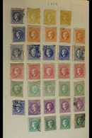 1866-1943 EXTENSIVE OLD COLLECTION. An Ancient Mint And Used Range In An Album, Collection Strength Is Pre WWI Issue &,  - Serbie