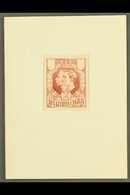 1918 IMPERF PROOF ESSAY For The 'King Petar And Prince Alexander' Design (as SG 194/26 But The Stamp Design Is Enlarged  - Servië