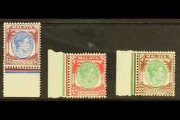 1948 $1-$5, SG 13/15, Fine Never Hinged Mint. (3 Stamps) For More Images, Please Visit Http://www.sandafayre.com/itemdet - Singapore (...-1959)