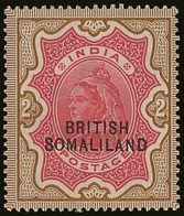 1903 2r Carmine And Yellow- Brown With Opt At Bottom, SG 22, Lightly Hinged Mint. For More Images, Please Visit Http://w - Somaliland (Protectoraat ...-1959)