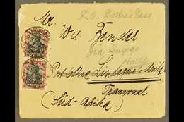 TRANSVAAL RE-DIRECTED INCOMING MAIL 1920 Cover From Germany, Addressed To "Lindeque's Drift, Transvaal" Where It Was Not - Zonder Classificatie