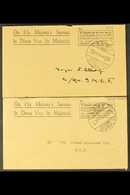 ARMY SIGNALS 1941 & 1943 Bilingual O.H.M.S. Covers, Both Addressed To Middle East Forces, Each With A Superb "ARMY SIGNA - Zonder Classificatie